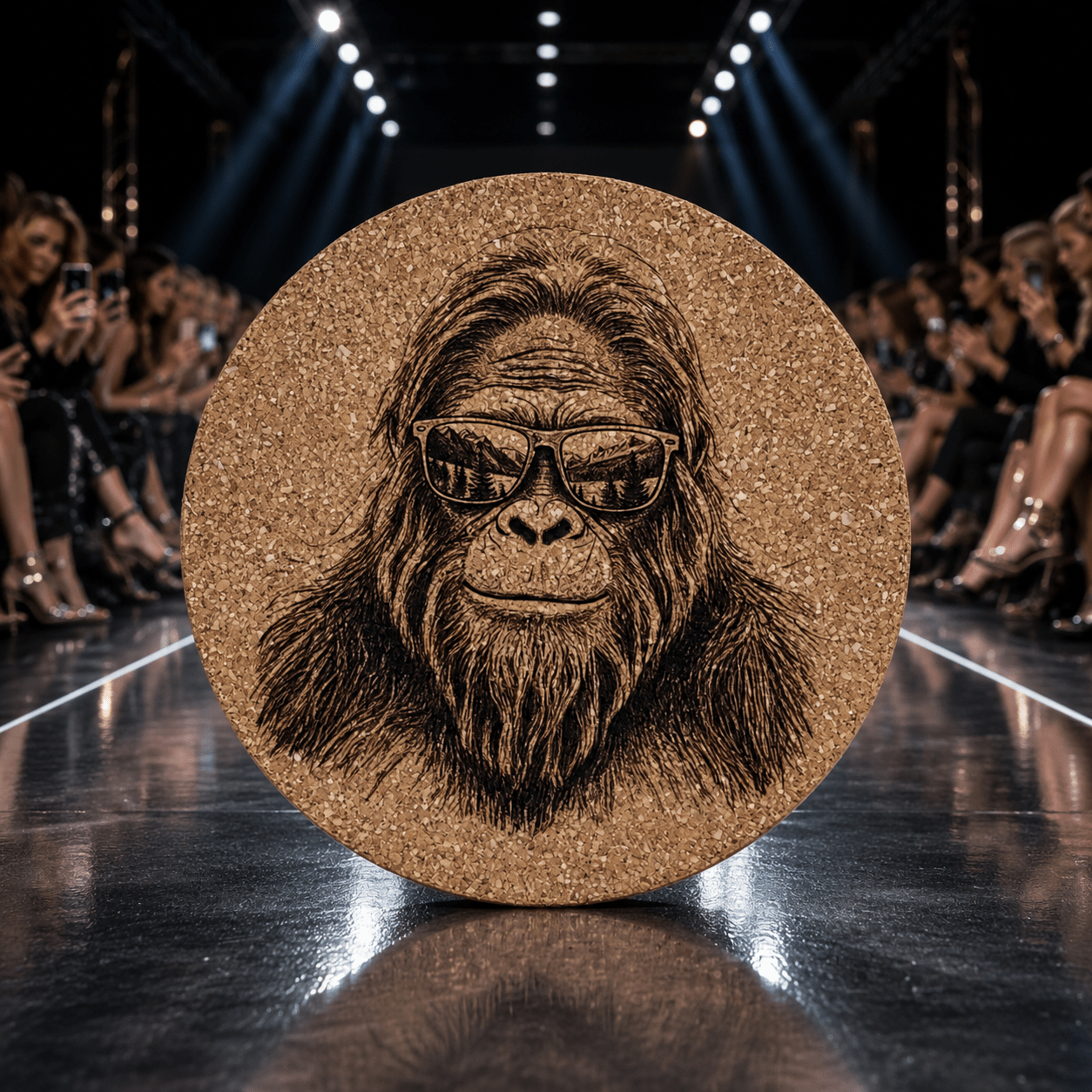 Engraved Cork Coasters - BF Wear