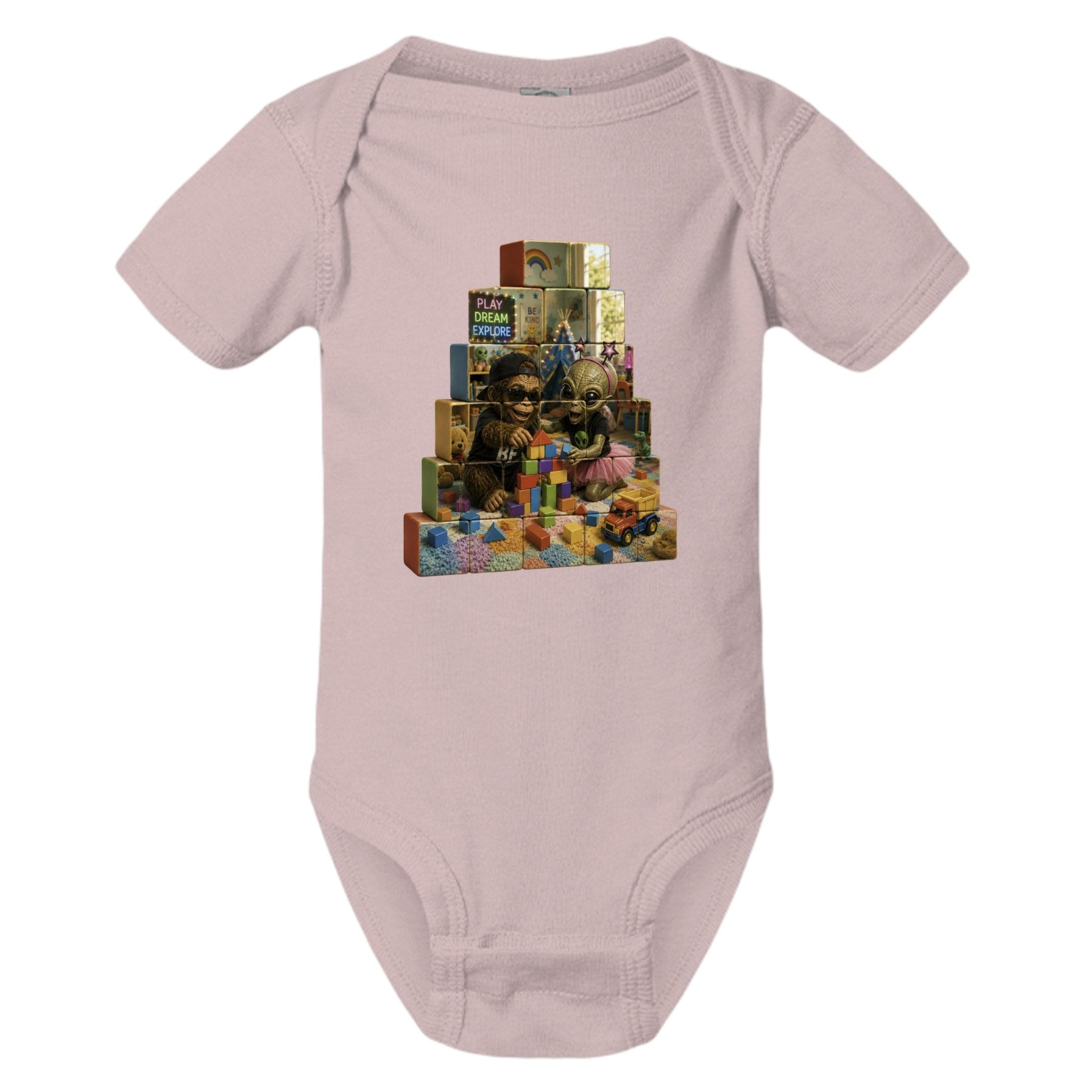 Baby Blocks Daycare - Cute Nursery Adventure Outfit - BF Wear