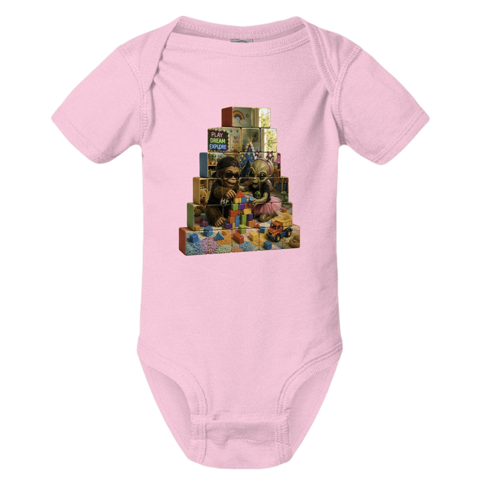 Baby Blocks Daycare - Cute Nursery Adventure Outfit - BF Wear