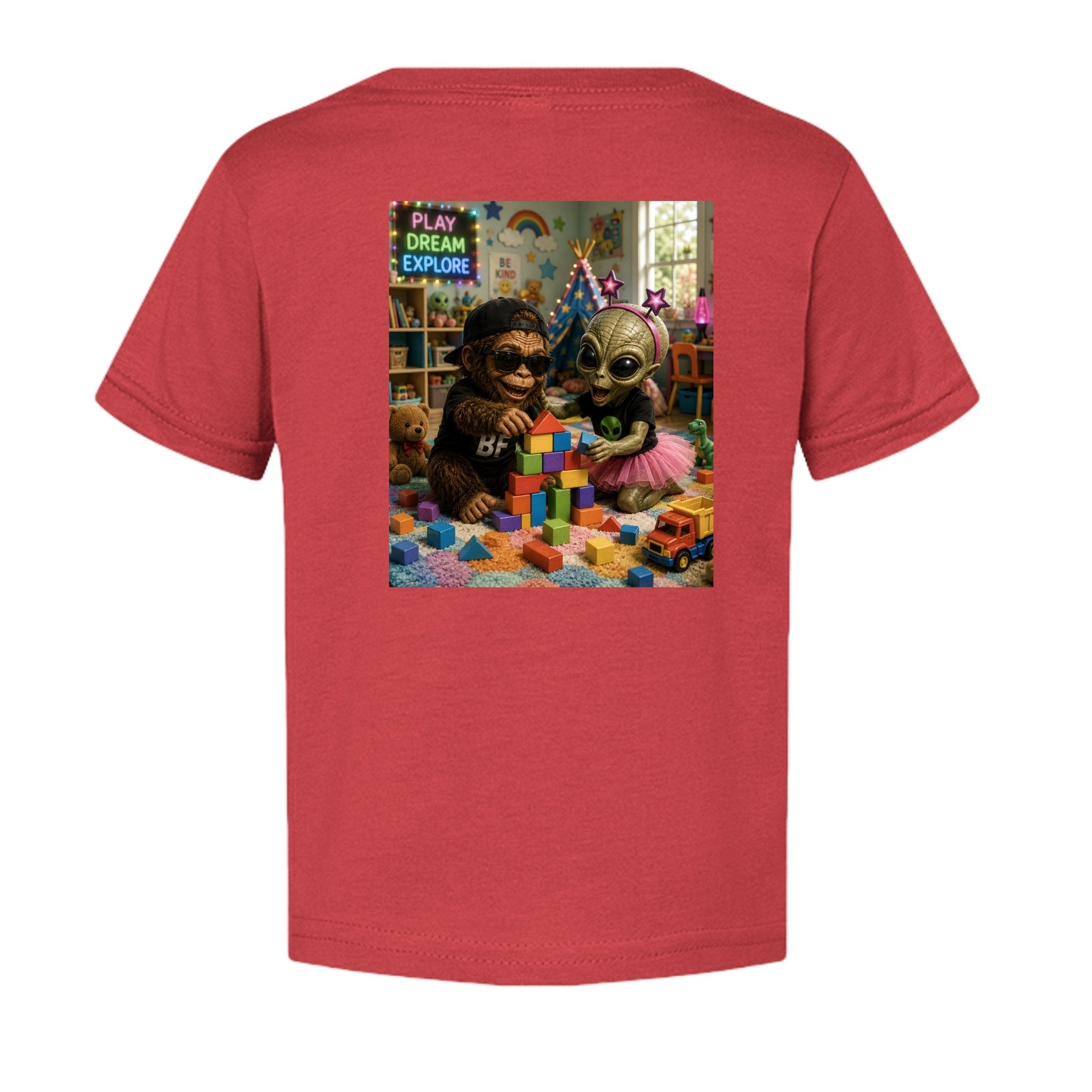 Bigfoot and Alien Playroom - BF Wear