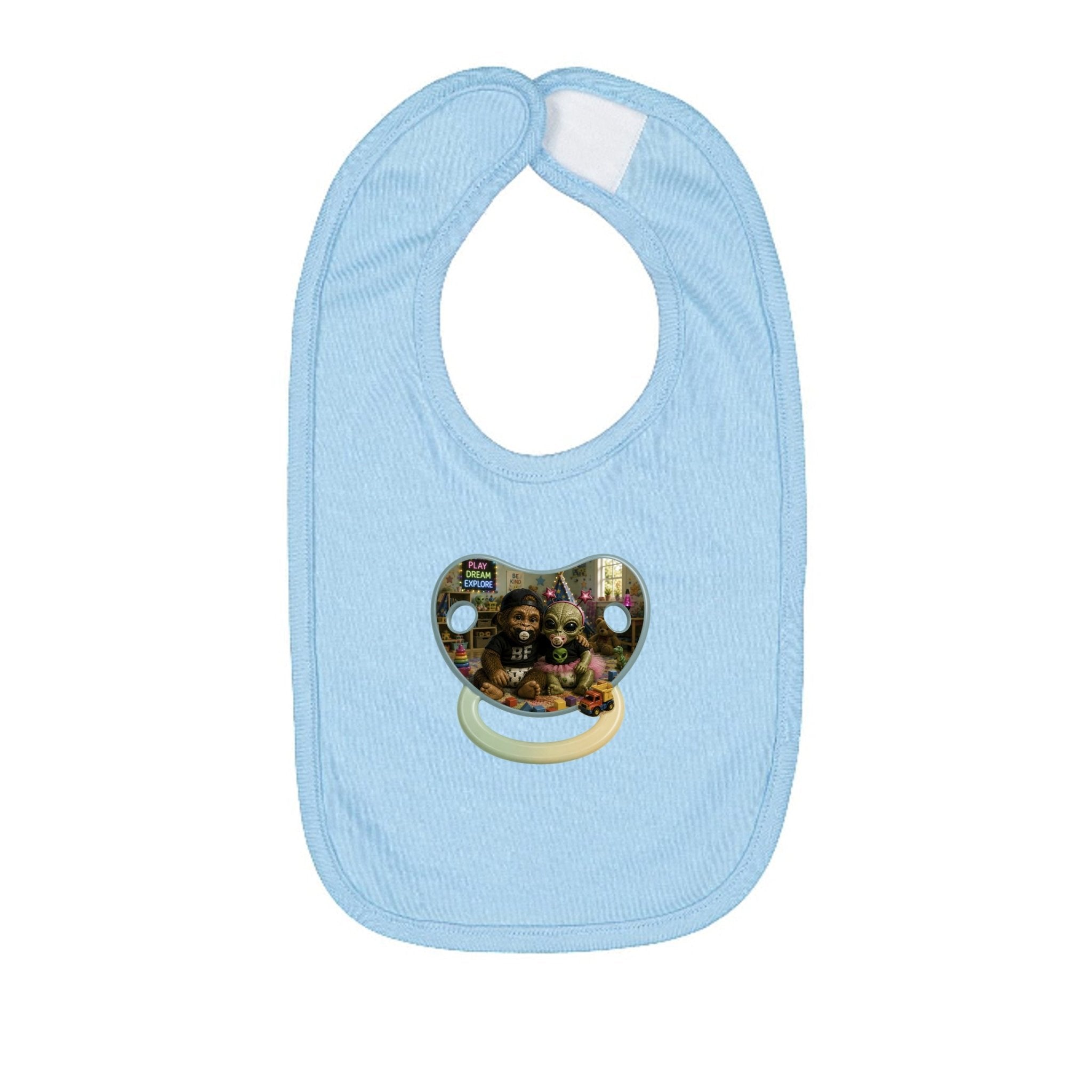Bigfoot Baby Bib – Cute Sasquatch Infant Feeding Bib for Babies - BF Wear