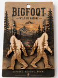 Bigfoot Wooden Dangle Earrings - BF Wear