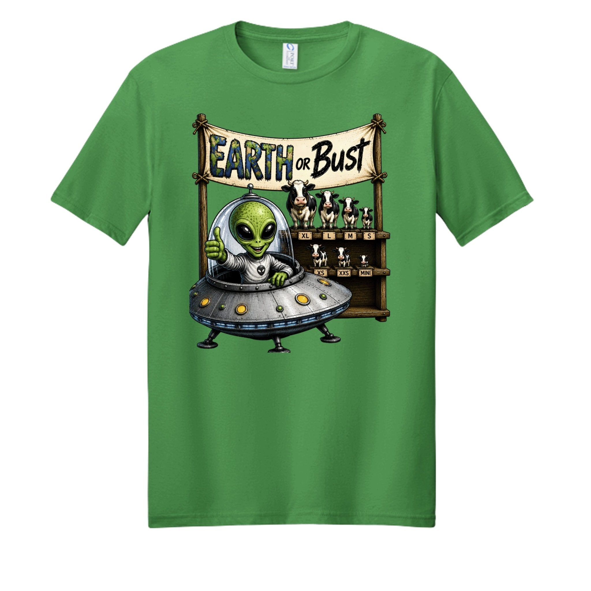 Earth or Bust Give Me Back My Cow - BF Wear