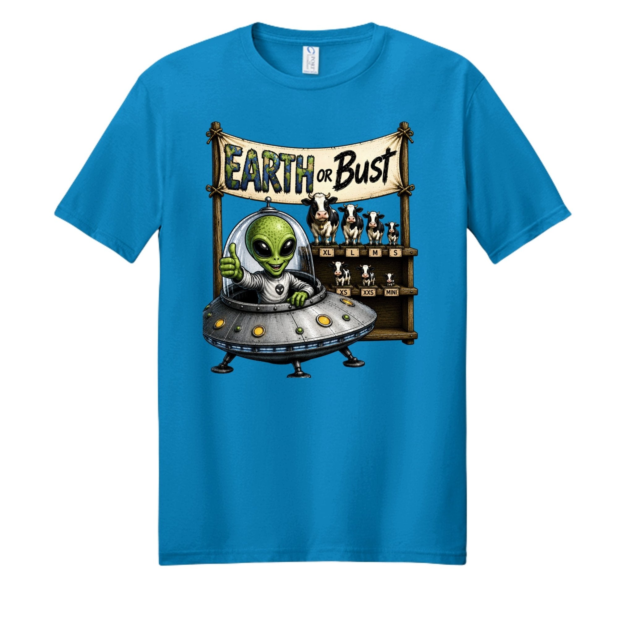 Earth or Bust Give Me Back My Cow - BF Wear