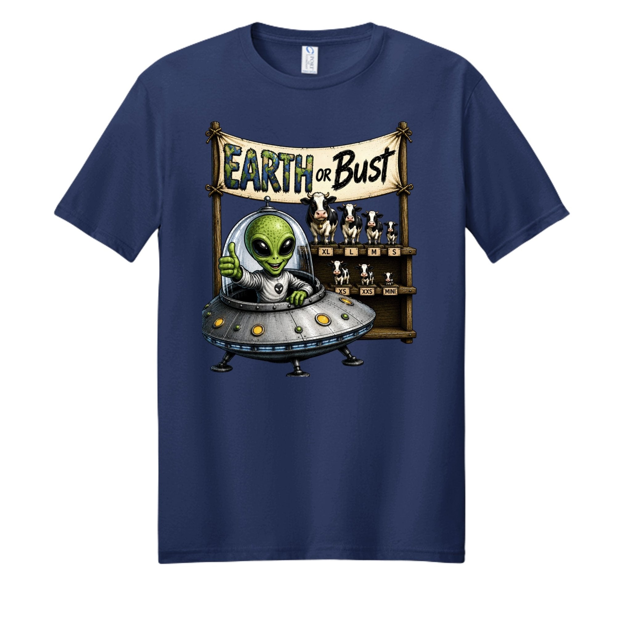 Earth or Bust Give Me Back My Cow - BF Wear