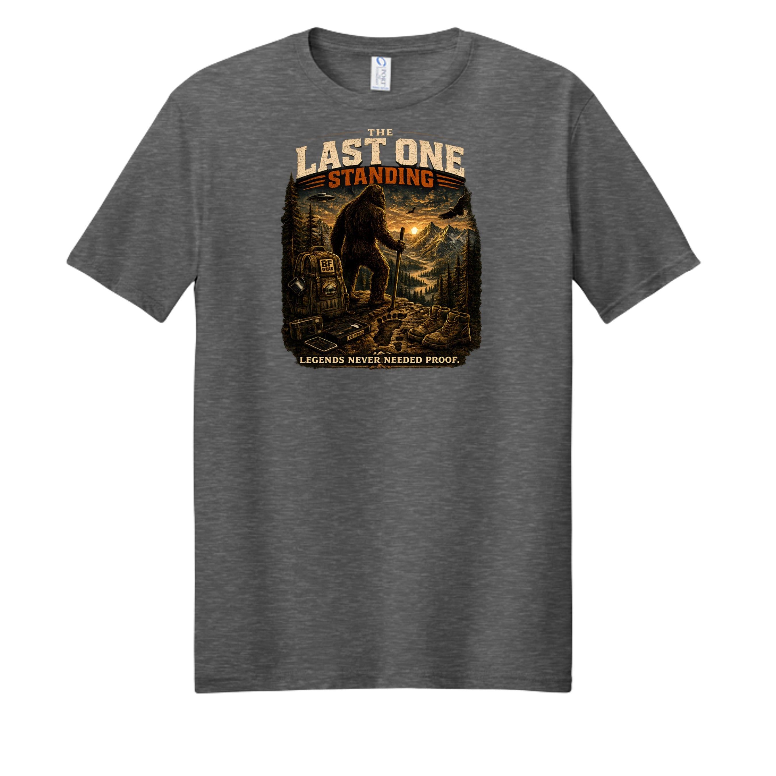 Dark Heather Grey - PC450 - FRONT