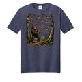 Team Navy Heather - PC455 - FRONT